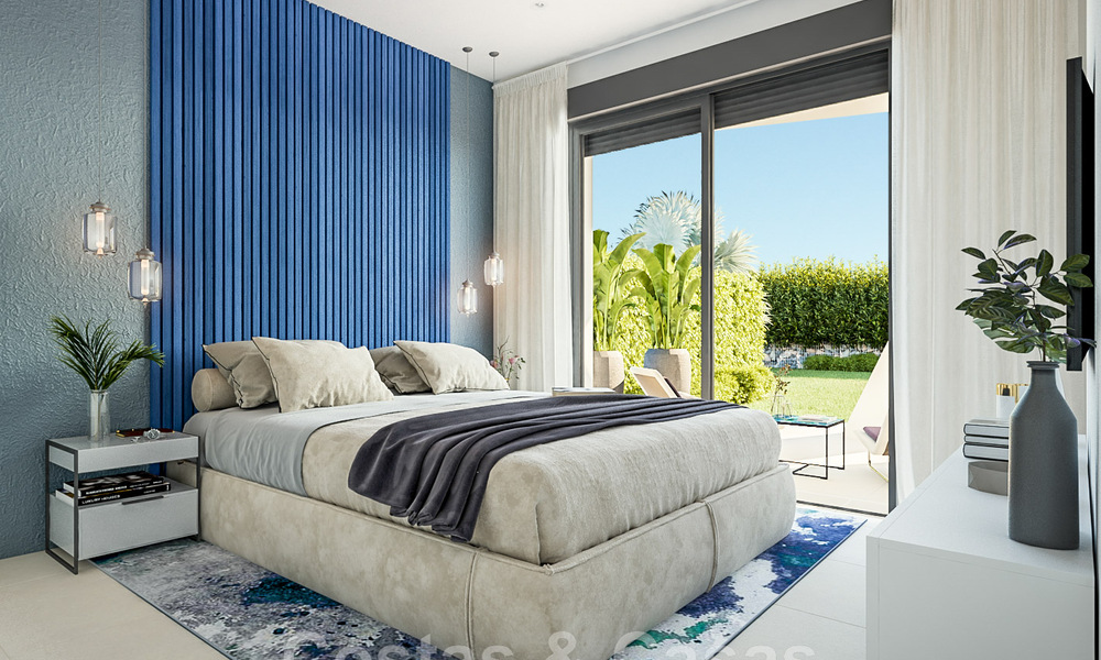 Moderne appartementen te koop, met mediterrane uitzichten, in La Cala de Mijas - Costa del Sol 42052