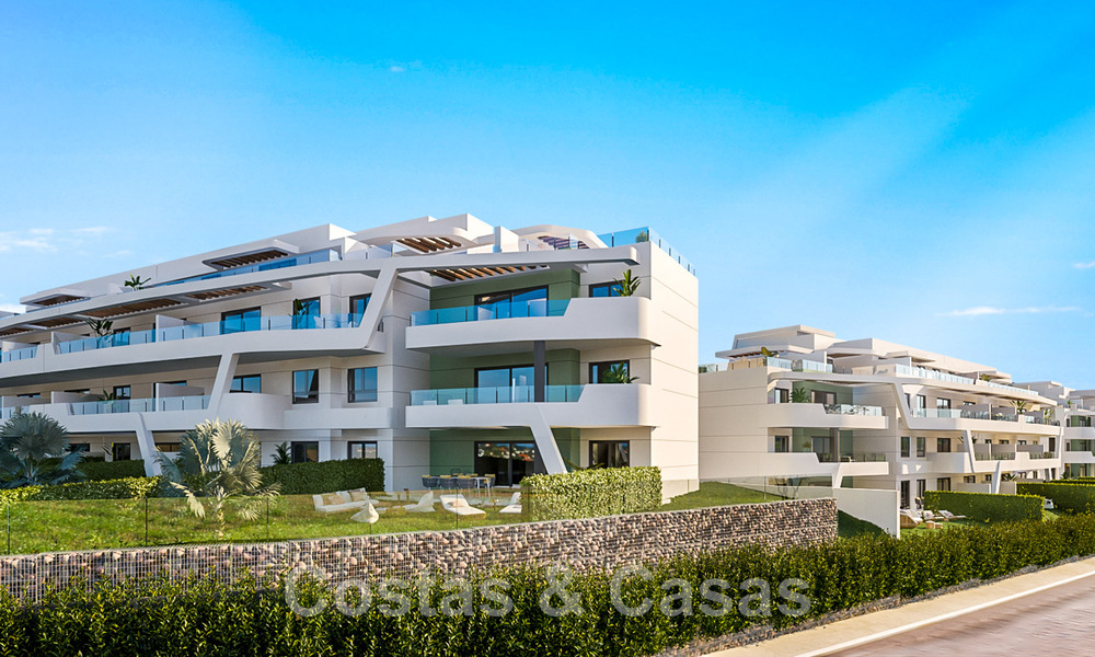 Moderne appartementen te koop, met mediterrane uitzichten, in La Cala de Mijas - Costa del Sol 42058