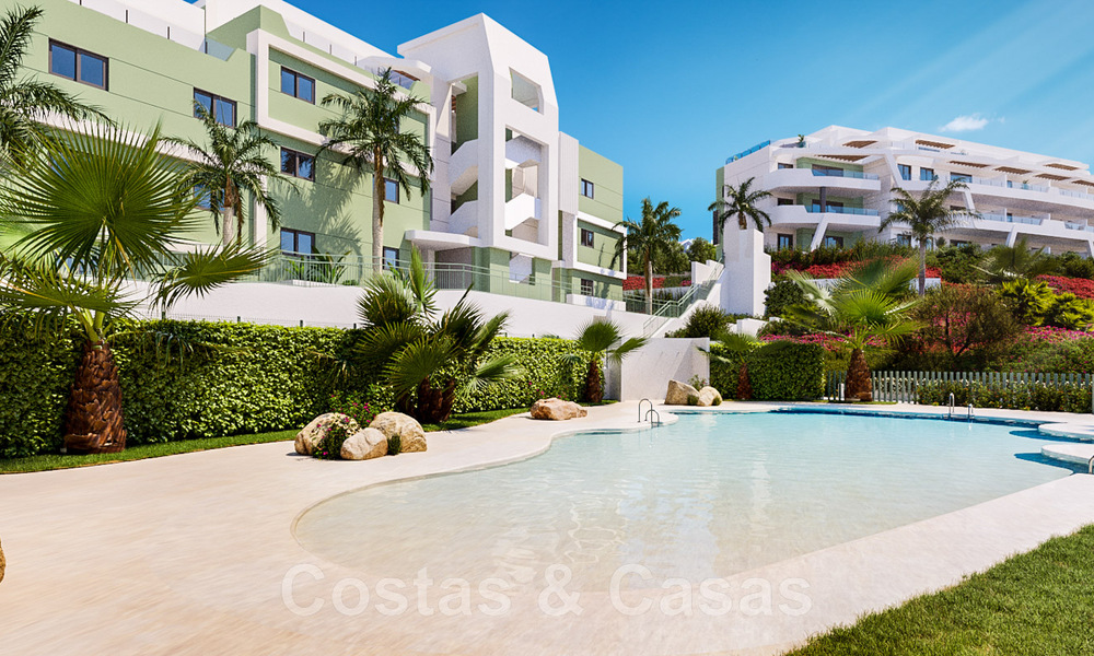 Moderne appartementen te koop, met mediterrane uitzichten, in La Cala de Mijas - Costa del Sol 42062