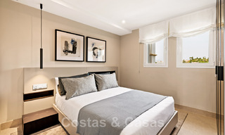 Gerenoveerd modern appartement te koop op de Golden Mile van Marbella. Instapklaar + gemeubileerd. 42288 