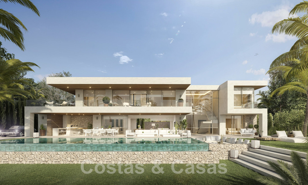 Modernistische luxevilla te koop op loopafstand van het strand in Guadalmina Baja, Marbella 42592