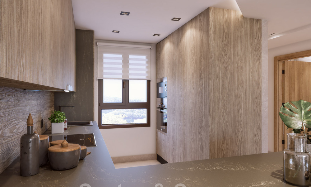 Nieuwbouwproject van moderne rijwoningen te koop, met panoramisch uitzicht in Istán vlak bij Marbella aan de Costa del Sol 42642