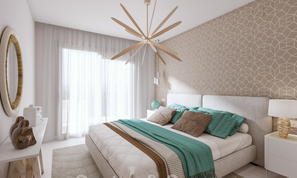 Nieuwbouwproject van moderne rijwoningen te koop, met panoramisch uitzicht in Istán vlak bij Marbella aan de Costa del Sol 42659