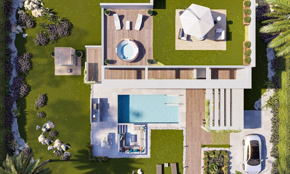 Nieuwe, moderne, luxevilla’s te koop in Manilva aan de Costa del Sol 42409