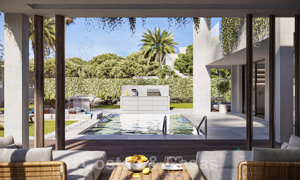 Nieuwe, moderne, luxevilla’s te koop in Manilva aan de Costa del Sol 42411