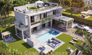 Nieuwe, moderne, luxevilla’s te koop in Manilva aan de Costa del Sol 42415 