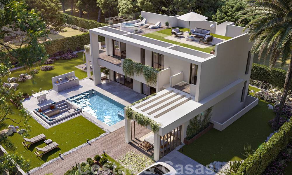 Nieuwe, moderne, luxevilla’s te koop in Manilva aan de Costa del Sol 42416