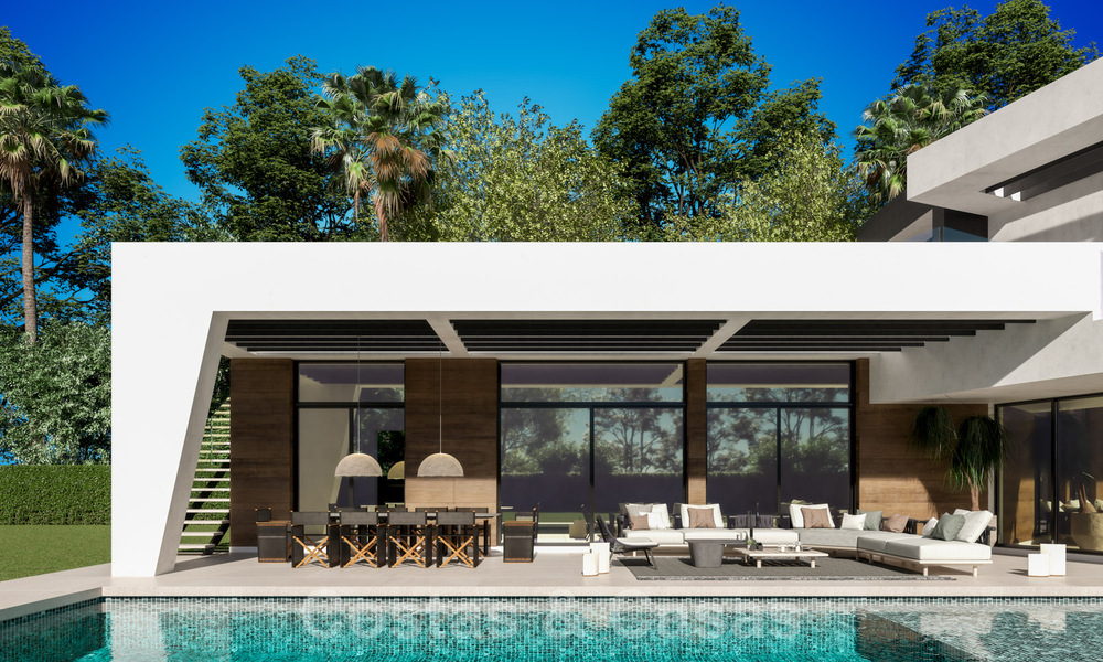 Off-plan designervilla te koop, met solarium, op wandelafstand van het strand in het chique Guadalmina Baja in Marbella 42584