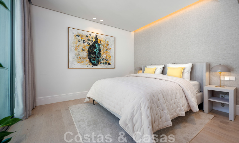 Prestigieuze luxevilla in Mediterrane stijl te koop met schitterend panoramisch zeezicht in Benahavis - Marbella 43498