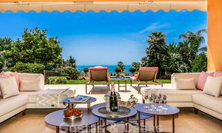 Indrukwekkende luxevilla in een Mediterrane architectuur, met open zeezicht in de begeerde woonwijk Sierra Blanca op de Golden Mile te Marbella 42942 