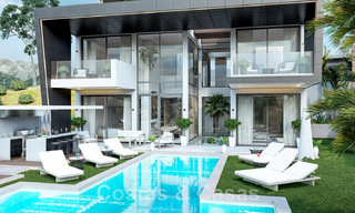 Nieuwe, moderne, luxevilla’s te koop met jacuzzi op het solarium, in een exclusieve golfwijk in Benahavis - Marbella 43412 
