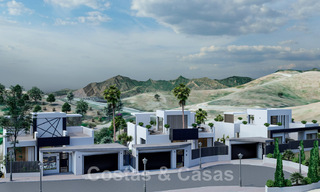 Nieuwe, moderne, luxevilla’s te koop met jacuzzi op het solarium, in een exclusieve golfwijk in Benahavis - Marbella 43432 
