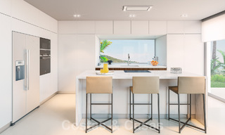 Nieuwe, modernistische luxevilla’s te koop, met veel privacy en zeezicht, in een gated community gelegen in de heuvels van Marbella 52434 