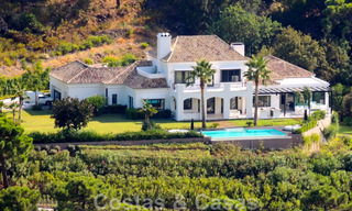 Traditionele luxevilla te koop, in het zeer exclusieve La Zagaleta Resort in Marbella - Benahavis 43410 