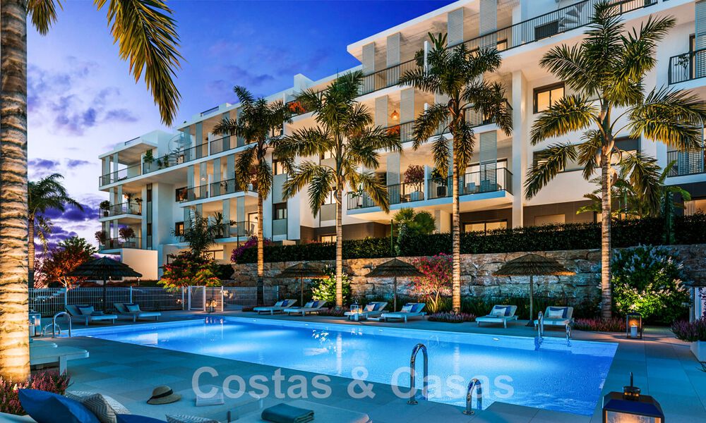 Nieuwe, moderne appartementen op loopafstand van het strand in het centrum van Estepona, Costa del Sol 43937