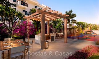 Nieuwe, moderne appartementen op loopafstand van het strand in het centrum van Estepona, Costa del Sol 43938 
