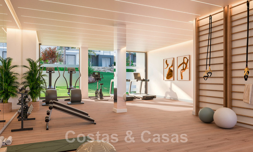 Nieuwe, moderne appartementen op loopafstand van het strand in het centrum van Estepona, Costa del Sol 43939