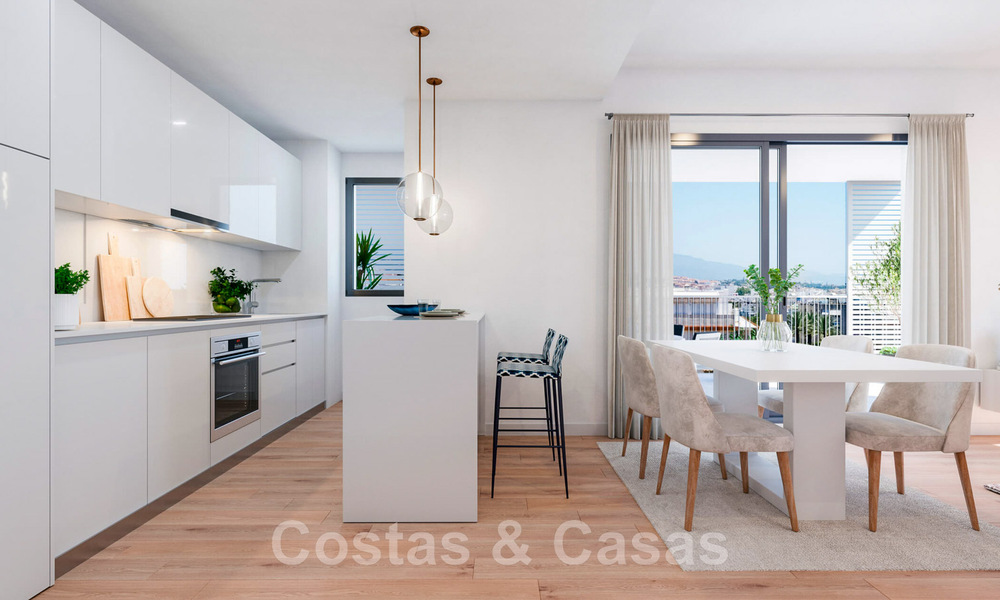 Nieuwe, moderne appartementen op loopafstand van het strand in het centrum van Estepona, Costa del Sol 43942