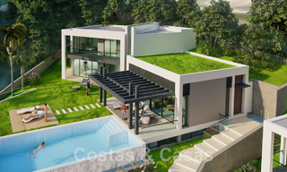 2 Percelen + exclusief bouwproject te koop voor een majestueuze, eigentijdse villa in Nueva Andalucia, Marbella 43931 