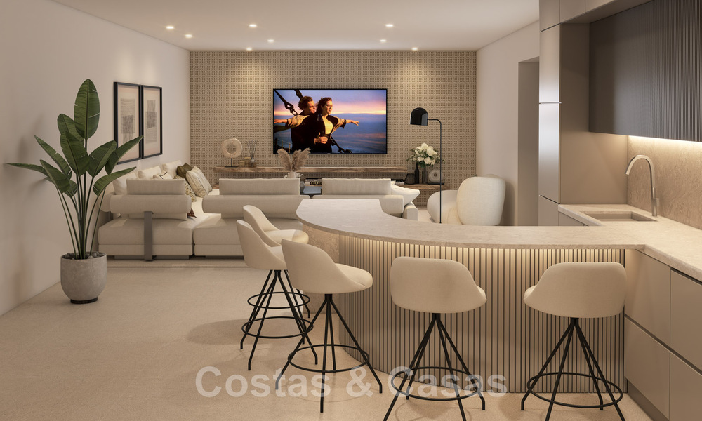 In aanbouw! 6 Spectaculaire luxevilla’s te koop i/e eigentijds architectuur gesitueerd i/e golfresort o/d New Golden Mile tussen Marbella en Estepona 43561