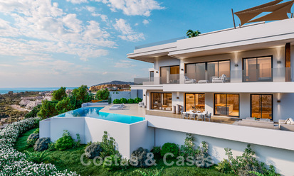 In aanbouw! 6 Spectaculaire luxevilla’s te koop i/e eigentijds architectuur gesitueerd i/e golfresort o/d New Golden Mile tussen Marbella en Estepona 43567
