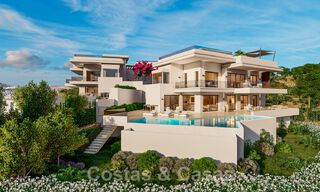 In aanbouw! 6 Spectaculaire luxevilla’s te koop i/e eigentijds architectuur gesitueerd i/e golfresort o/d New Golden Mile tussen Marbella en Estepona 43569 
