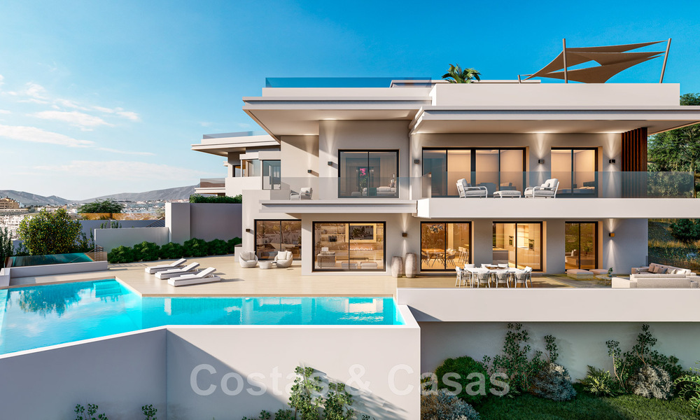 In aanbouw! 6 Spectaculaire luxevilla’s te koop i/e eigentijds architectuur gesitueerd i/e golfresort o/d New Golden Mile tussen Marbella en Estepona 43571