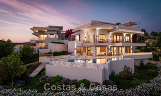 In aanbouw! 6 Spectaculaire luxevilla’s te koop i/e eigentijds architectuur gesitueerd i/e golfresort o/d New Golden Mile tussen Marbella en Estepona 43578 