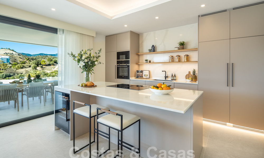 Spectaculaire luxevilla’s te koop i/e eigentijds architectuur gesitueerd i/e golfresort o/d New Golden Mile tussen Marbella en Estepona 63173