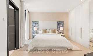Laatste villa! Exclusieve, architecturale luxevilla te koop, met zeezicht, in Sierra Blanca, Golden Mile, Marbella. Luxueus gemeubileerd. 43609 