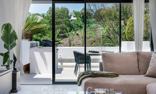 Volledig gerenoveerd luxepenthouse te koop in Scandinavische stijl, met uitgestrekte terrassen op de Golden Mile van Marbella 44257 