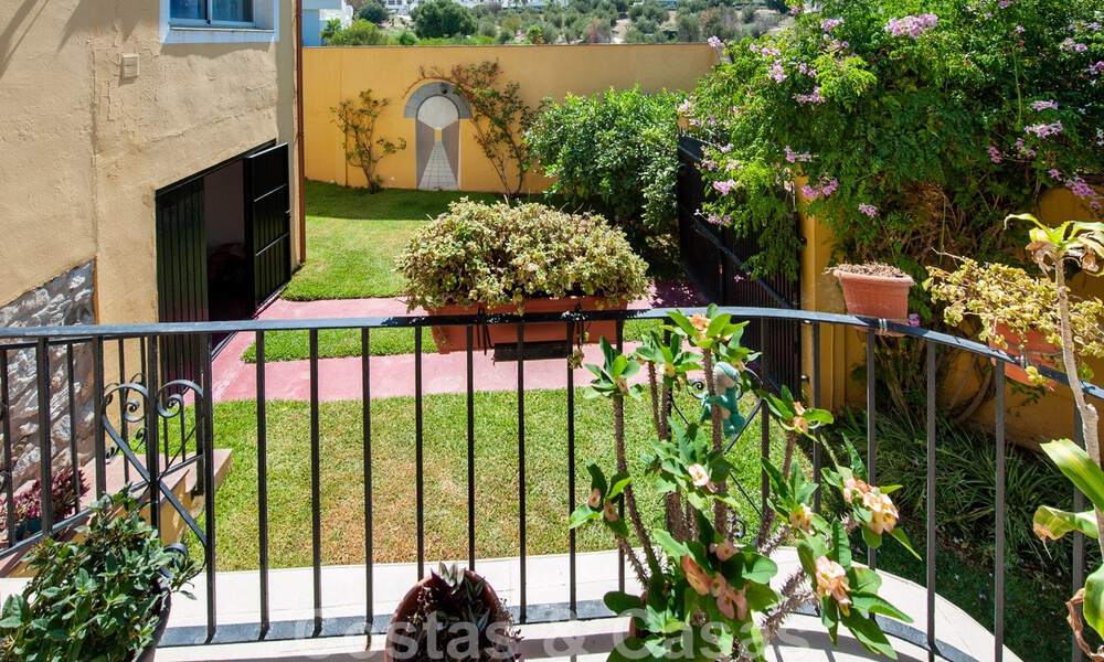 Traditionele, Spaanse villa te koop net ten oosten van Marbella centrum op loopafstand van het strand 44388