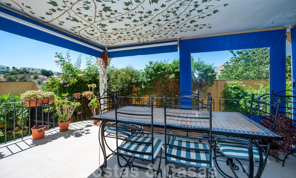 Traditionele, Spaanse villa te koop net ten oosten van Marbella centrum op loopafstand van het strand 44398