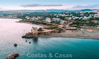 Nieuwe, eigentijdse, luxe appartementen te koop met zeezicht op loopafstand van het strand in Casares, Costa del Sol 44522 