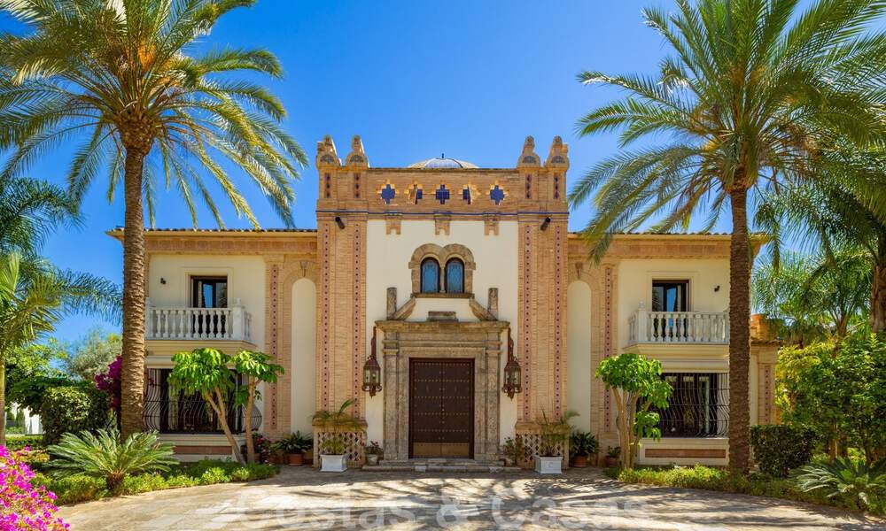 Majestueuze, hoogstaande luxevilla te koop met panoramisch zeezicht in een gated community op de Golden Mile van Marbella 44758