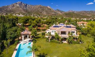 Majestueuze, hoogstaande luxevilla te koop met panoramisch zeezicht in een gated community op de Golden Mile van Marbella 44776 