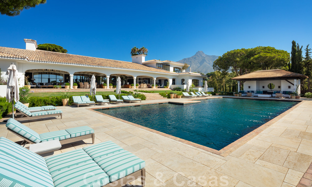 Meesterlijke designervilla te koop in één van de meest begeerde area’s op Marbella’s Golden Mile met zeezicht 45957