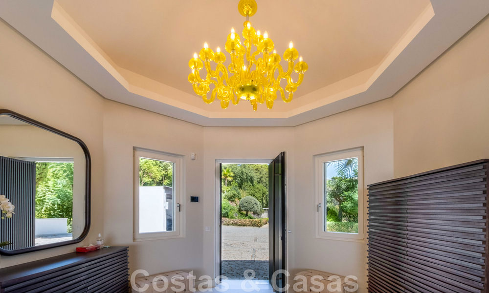 Hedendaagse, luxueuze villa te koop met zicht op zee in het meest exclusieve La Zagaleta resort in Benahavis - Marbella 45164