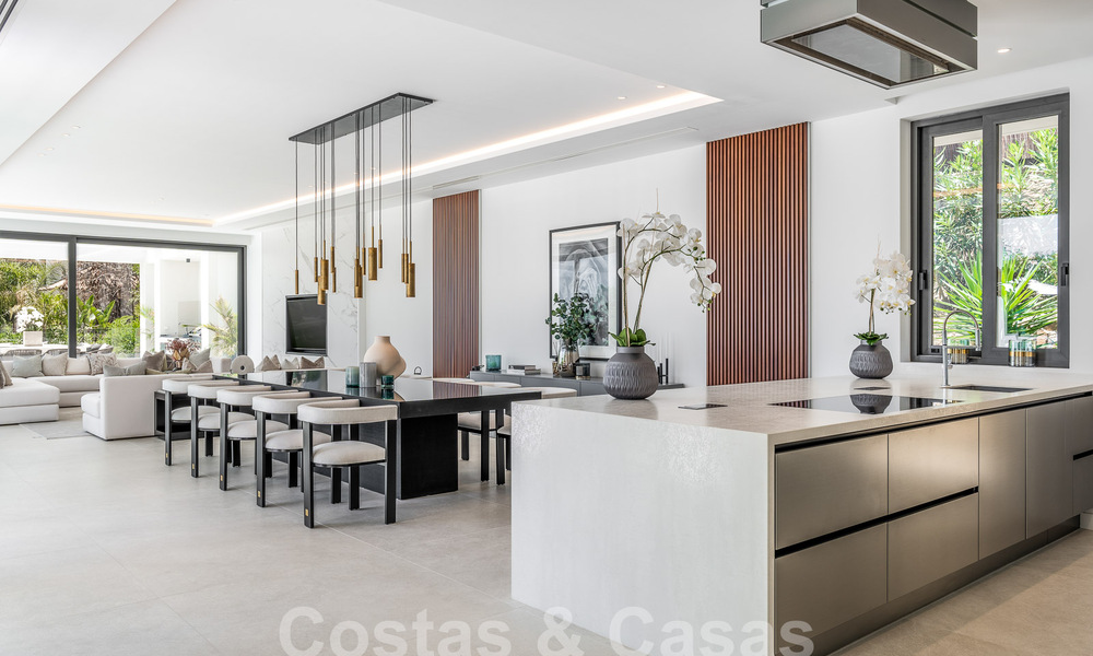 Nieuwe, modernistische designervilla te koop met panoramisch uitzicht, op de New Golden Mile in Marbella - Benahavis 53665