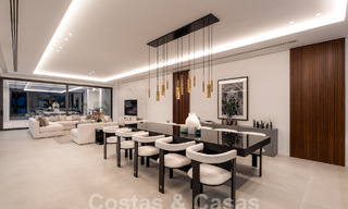 Nieuwe, modernistische designervilla te koop met panoramisch uitzicht, op de New Golden Mile in Marbella - Benahavis 53685 