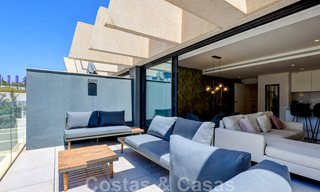 Instapklaar, modern 3-slaapkamer appartement te huur op langetermijn i/e golfresort o/d New Golden Mile, tussen Marbella en Estepona 45543 