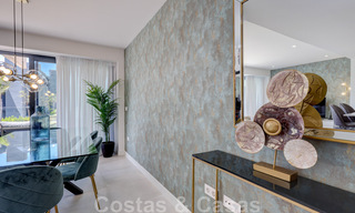 Instapklaar, modern 3-slaapkamer appartement te huur op langetermijn i/e golfresort o/d New Golden Mile, tussen Marbella en Estepona 45559 