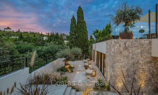 Nieuwe, ultramoderne luxevilla te koop met een architectonisch design, eerstelijns golf Los Naranjos te Nueva Andalucia, Marbella 73139 