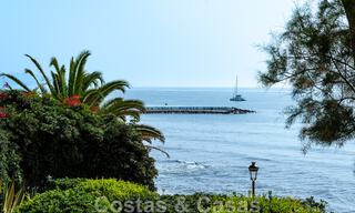 Eerstelijns strand appartementen te koop in Puente Romano, met zeezicht, aan de Golden Mile in Marbella 45665 