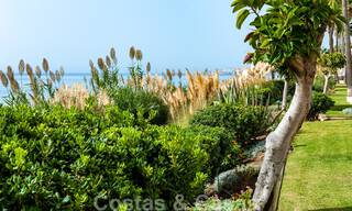 Eerstelijns strand appartementen te koop in Puente Romano, met zeezicht, aan de Golden Mile in Marbella 45670 