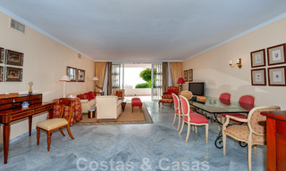 Eerstelijns strand appartementen te koop in Puente Romano, met zeezicht, aan de Golden Mile in Marbella 45672 