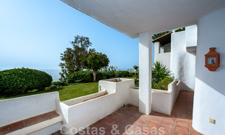 Eerstelijns strand appartementen te koop in Puente Romano, met zeezicht, aan de Golden Mile in Marbella 45679 