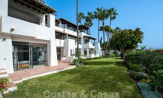 Eerstelijns strand appartementen te koop in Puente Romano, met zeezicht, aan de Golden Mile in Marbella 45686 