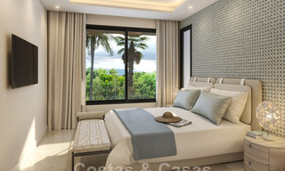 Elegante, moderne, nieuwbouwvilla´s te koop met panoramisch uitzicht vlak bij de golfbaan in Mijas’ golfvallei aan de Costa del Sol 45698 