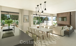 Elegante, moderne, nieuwbouwvilla´s te koop met panoramisch uitzicht vlak bij de golfbaan in Mijas’ golfvallei aan de Costa del Sol 53438 